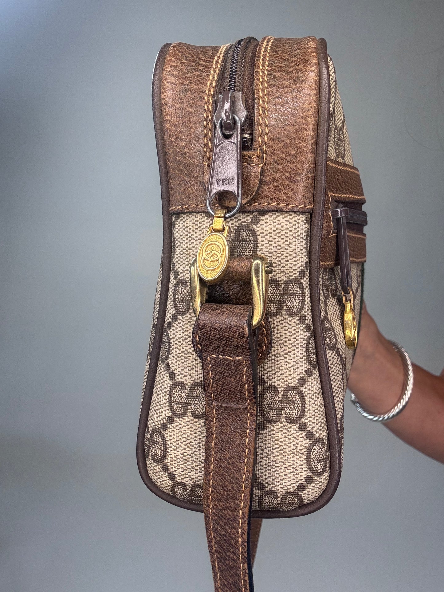 Gucci Supreme Vintage Sherry Line Crossbody