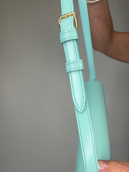 Celine Claude Triomphe Tiffany Blue Bag