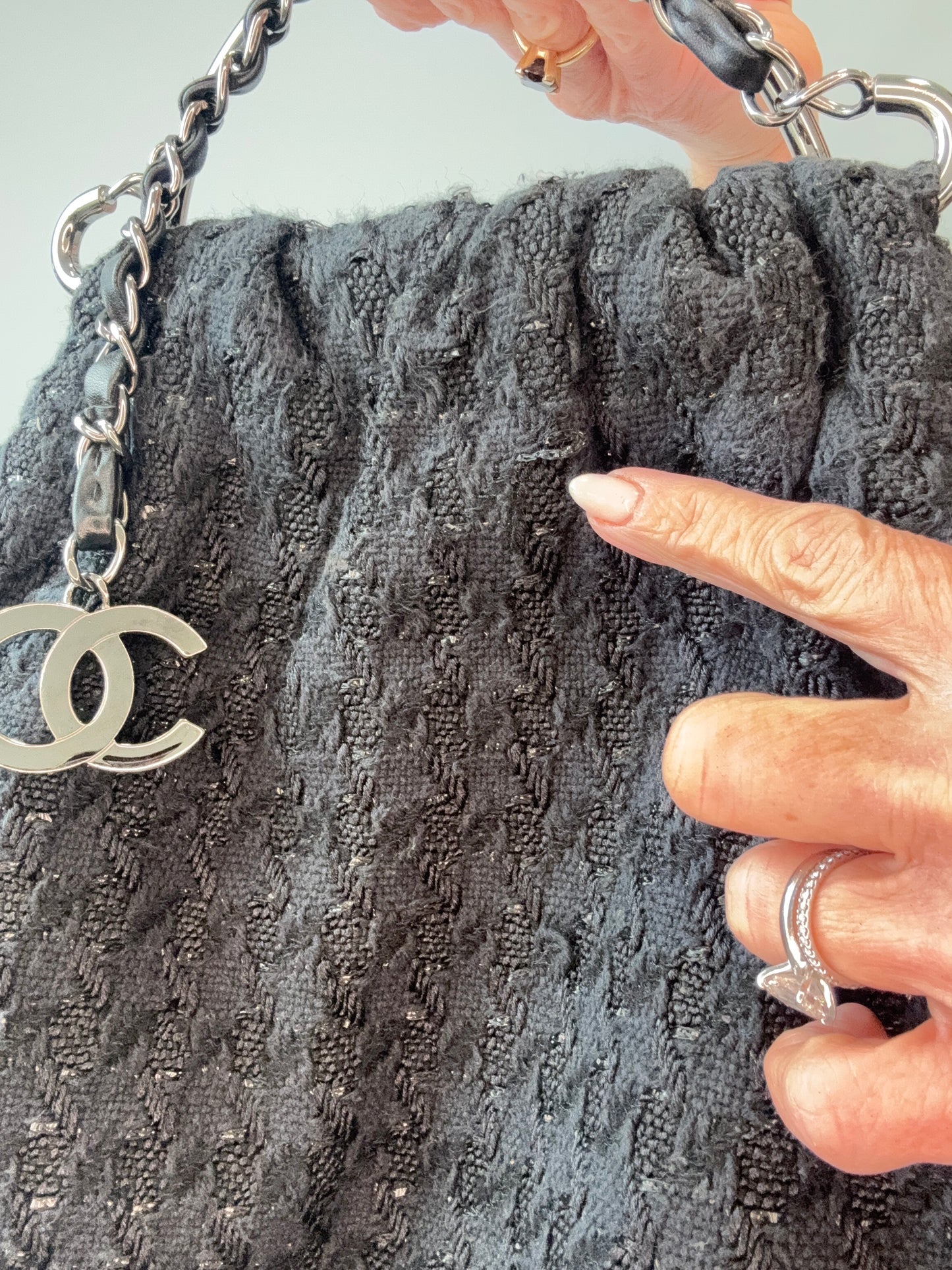 Chanel Tweed Boucle Limited Edition Bag