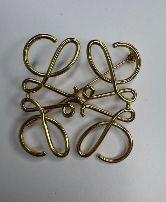 Loewe Anagram Brooch