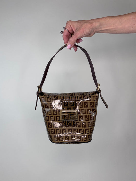 Fendi Zucchino Bucket Bag