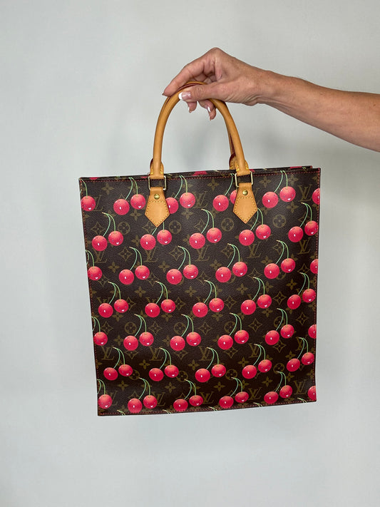 Takashi Murakami Louis Vuitton Cherry Sac Plat