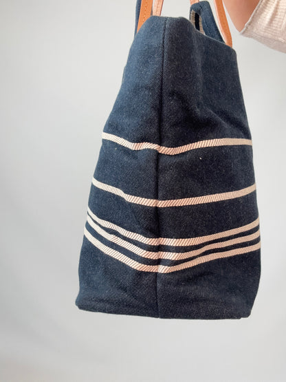 Chanel Denim Large Shopping Tote