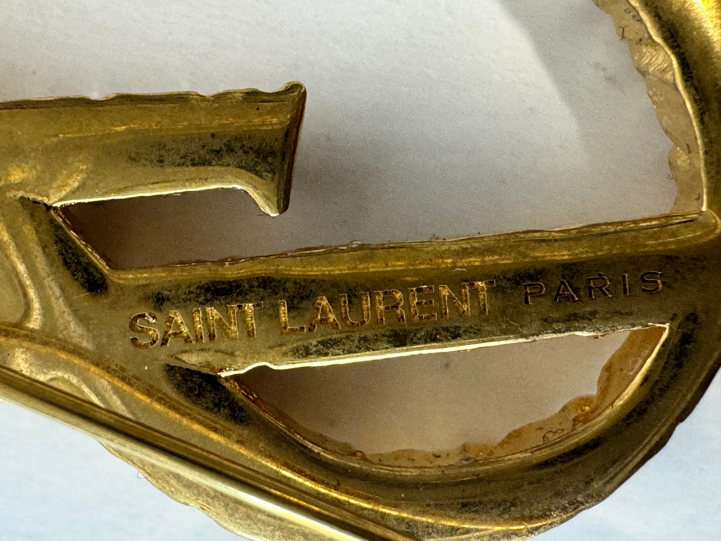 Saint Laurent Brooch