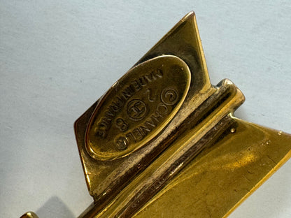 Chanel 1990 Bow And Arrow Pin Brooch