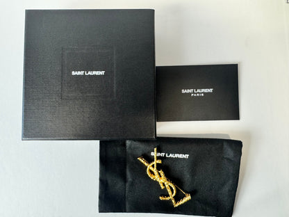 Saint Laurent Brooch