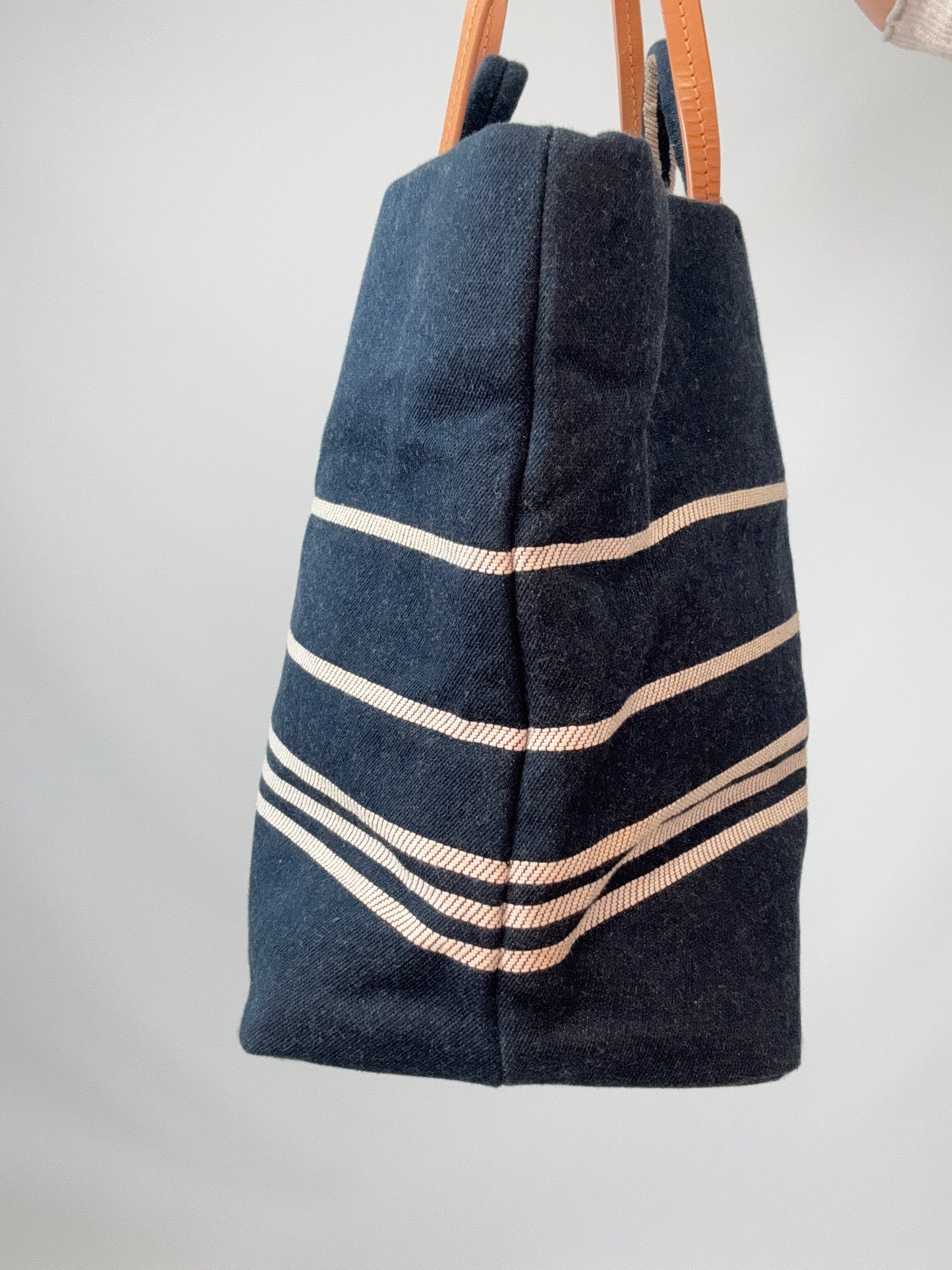 Chanel Denim Large Shopping Tote