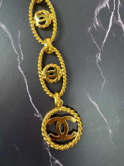 Chanel COCO Vintage Double Chain Belt
