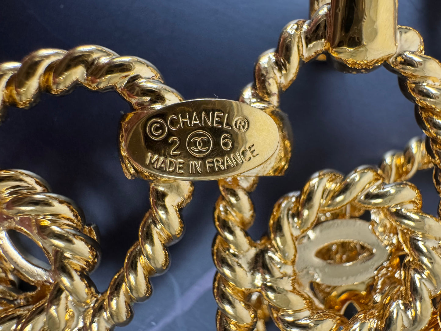 Chanel COCO Vintage Double Chain Belt
