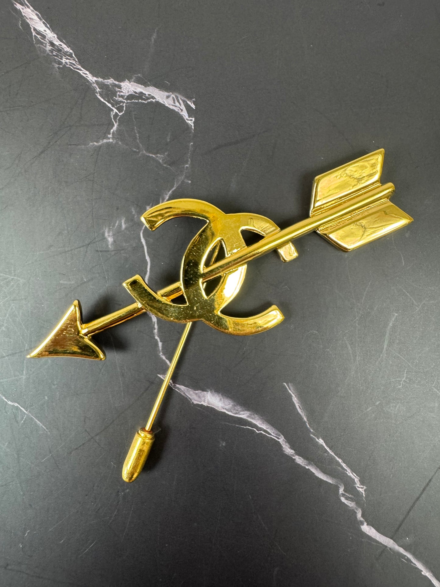 Chanel Rare Arrow Brooch 1993