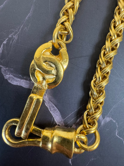 Chanel COCO Vintage Pendant Necklace  1995
