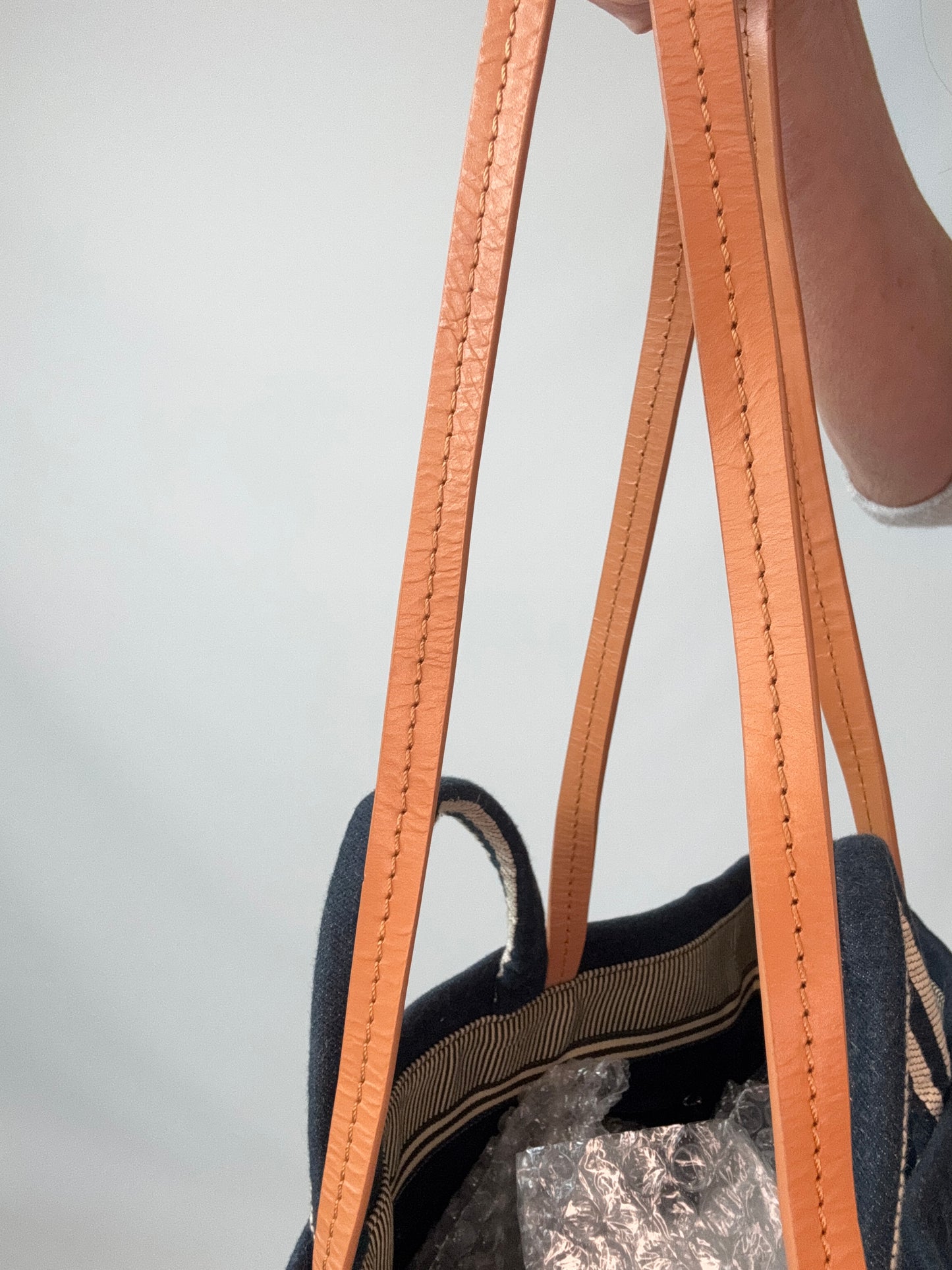 Chanel Denim Large Shopping Tote