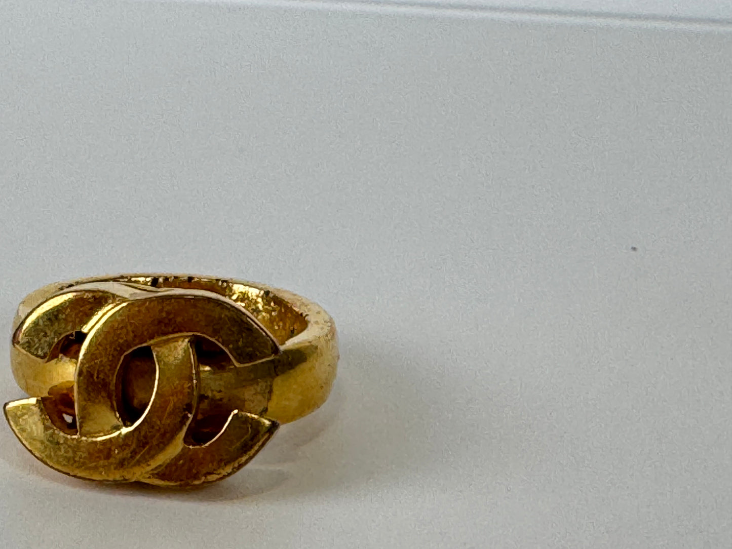 Chanel Vintage CC Ring