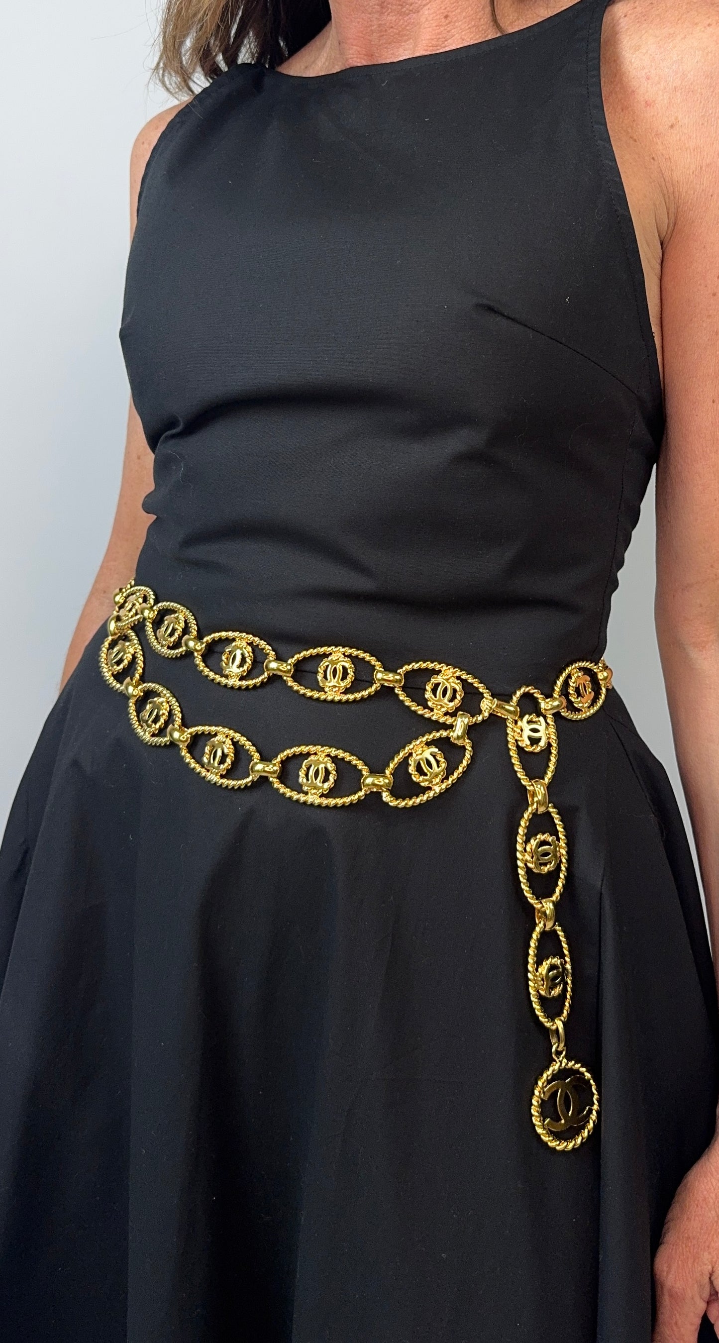 Chanel COCO Vintage Double Chain Belt