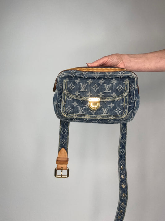 Louis Vuitton Denim Monogram Bum Bag