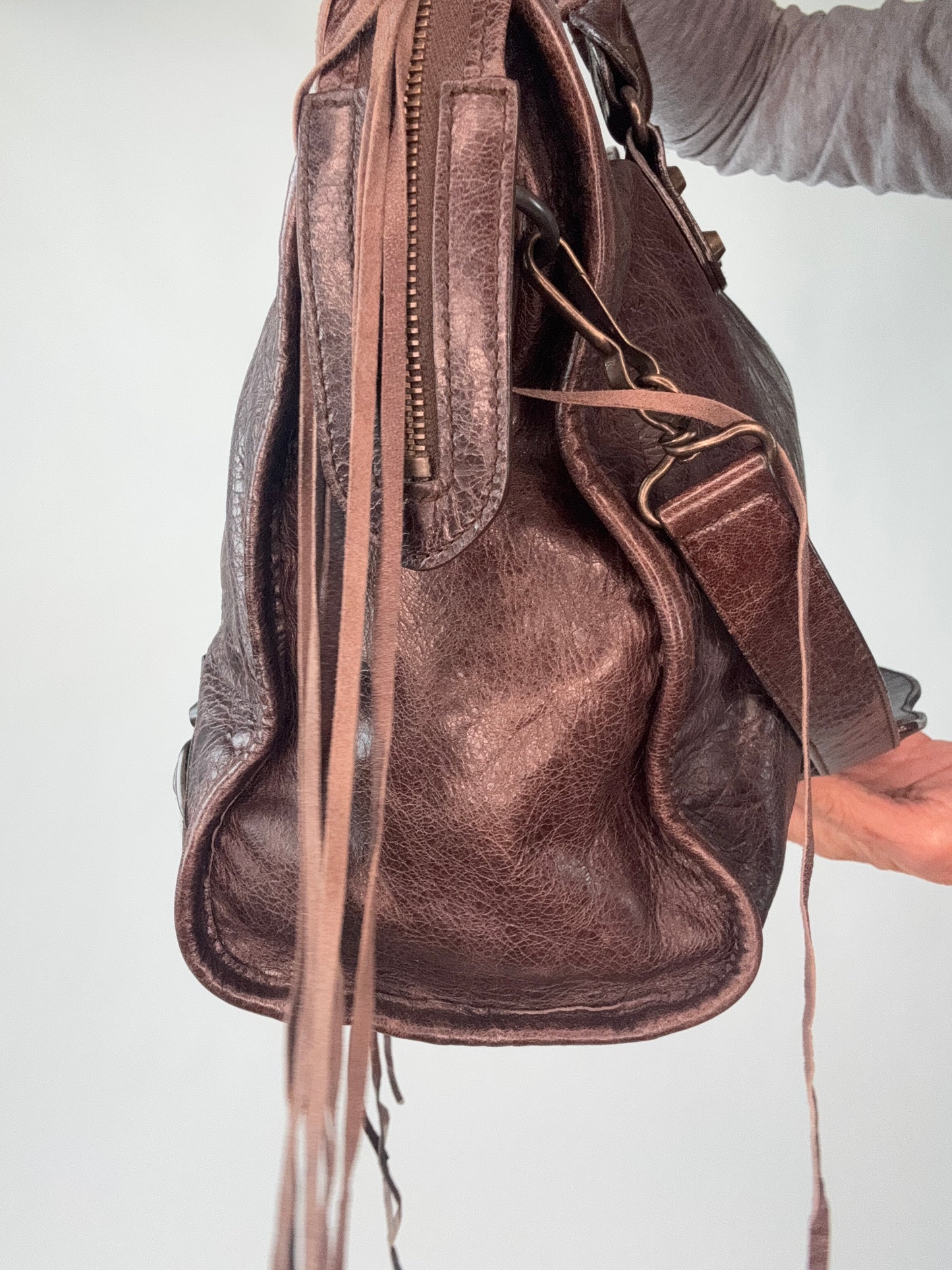 Balenciaga  Le City Bag Brown
