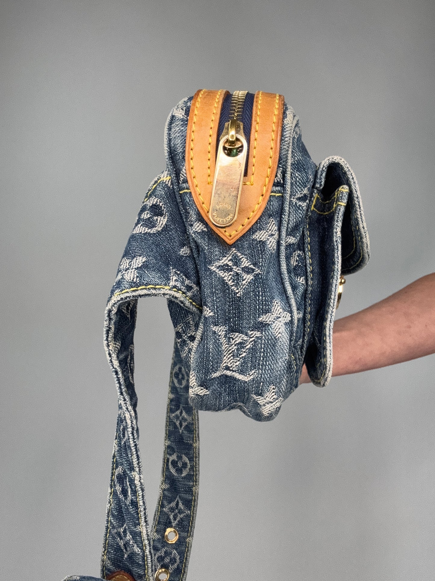 Louis Vuitton Denim Monogram Bum Bag