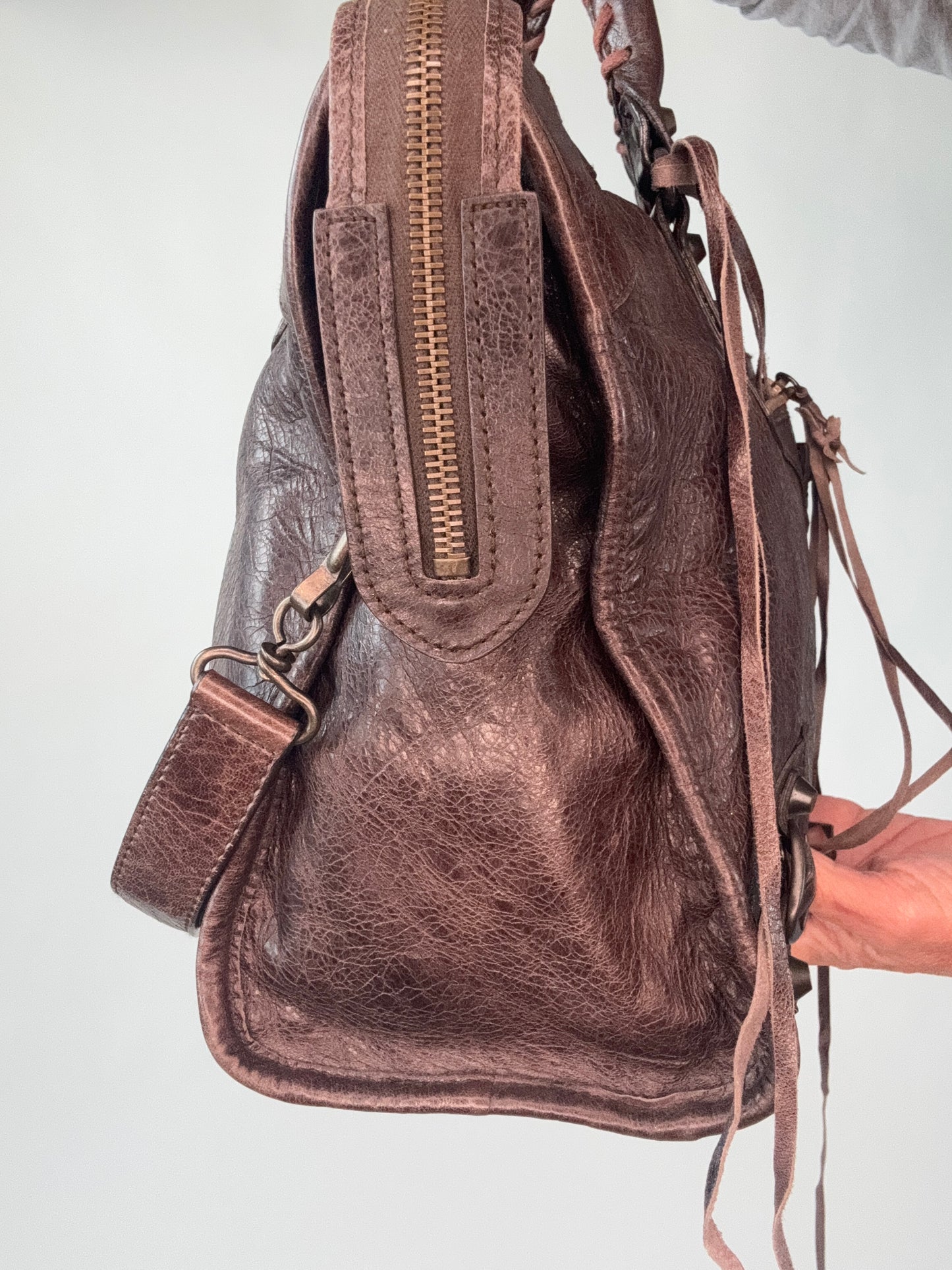 Balenciaga  Le City Bag Brown