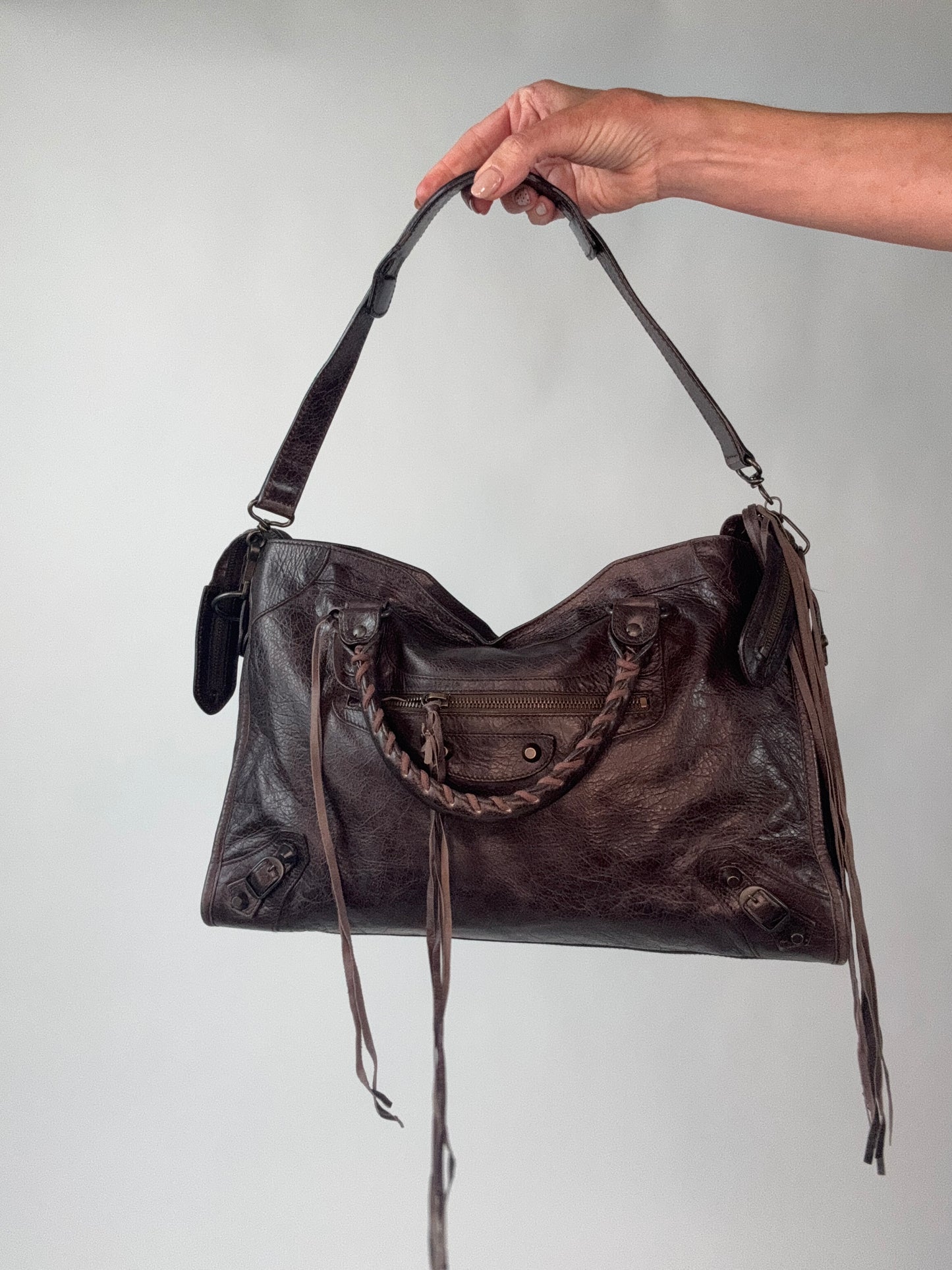 Balenciaga  Le City Bag Brown