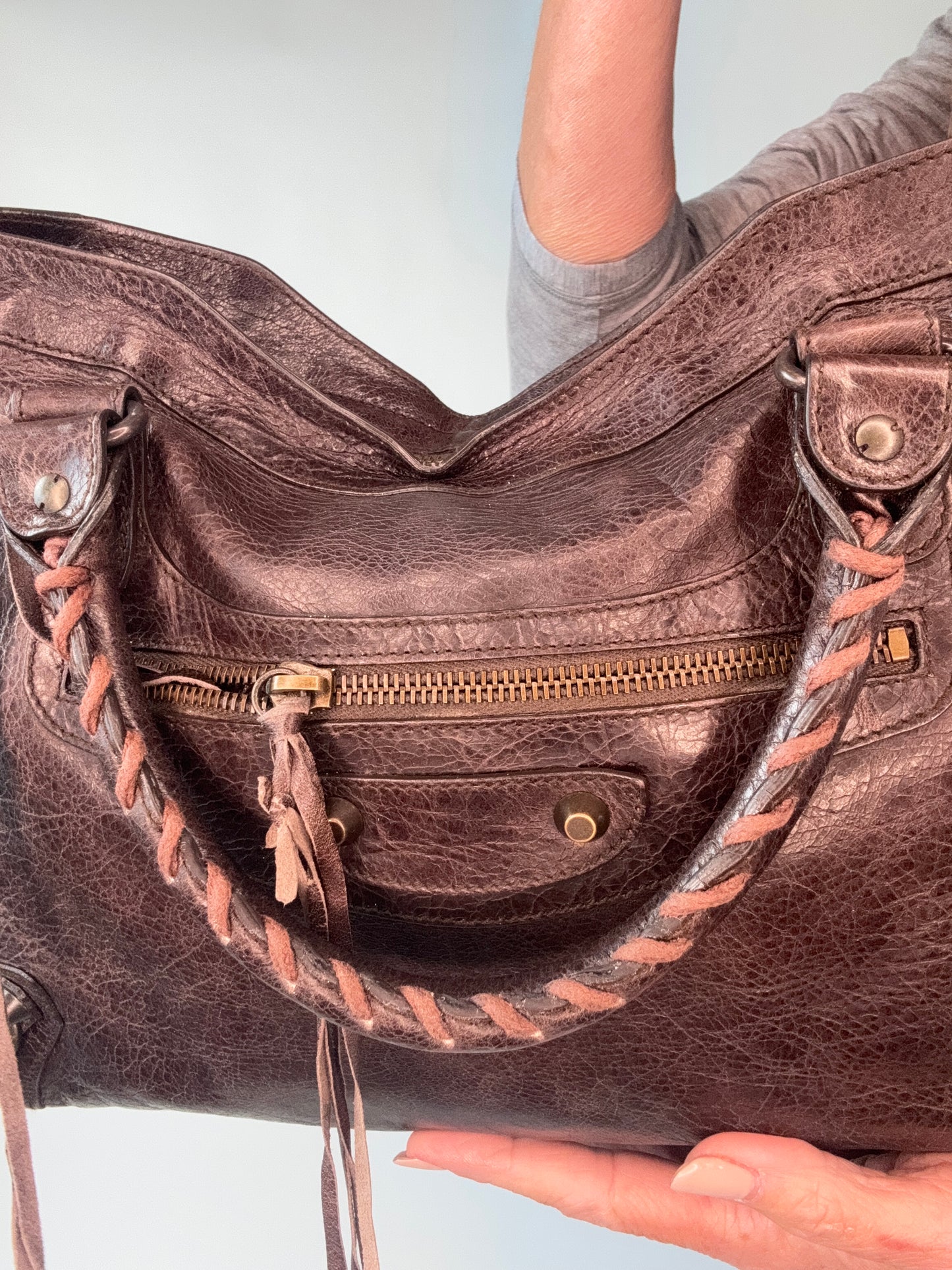 Balenciaga  Le City Bag Brown