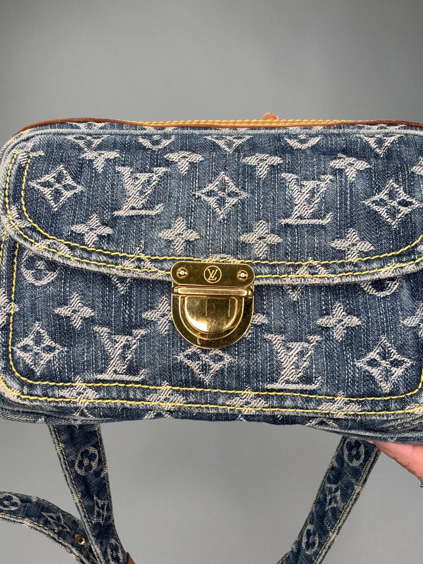 Louis Vuitton Denim Monogram Bum Bag