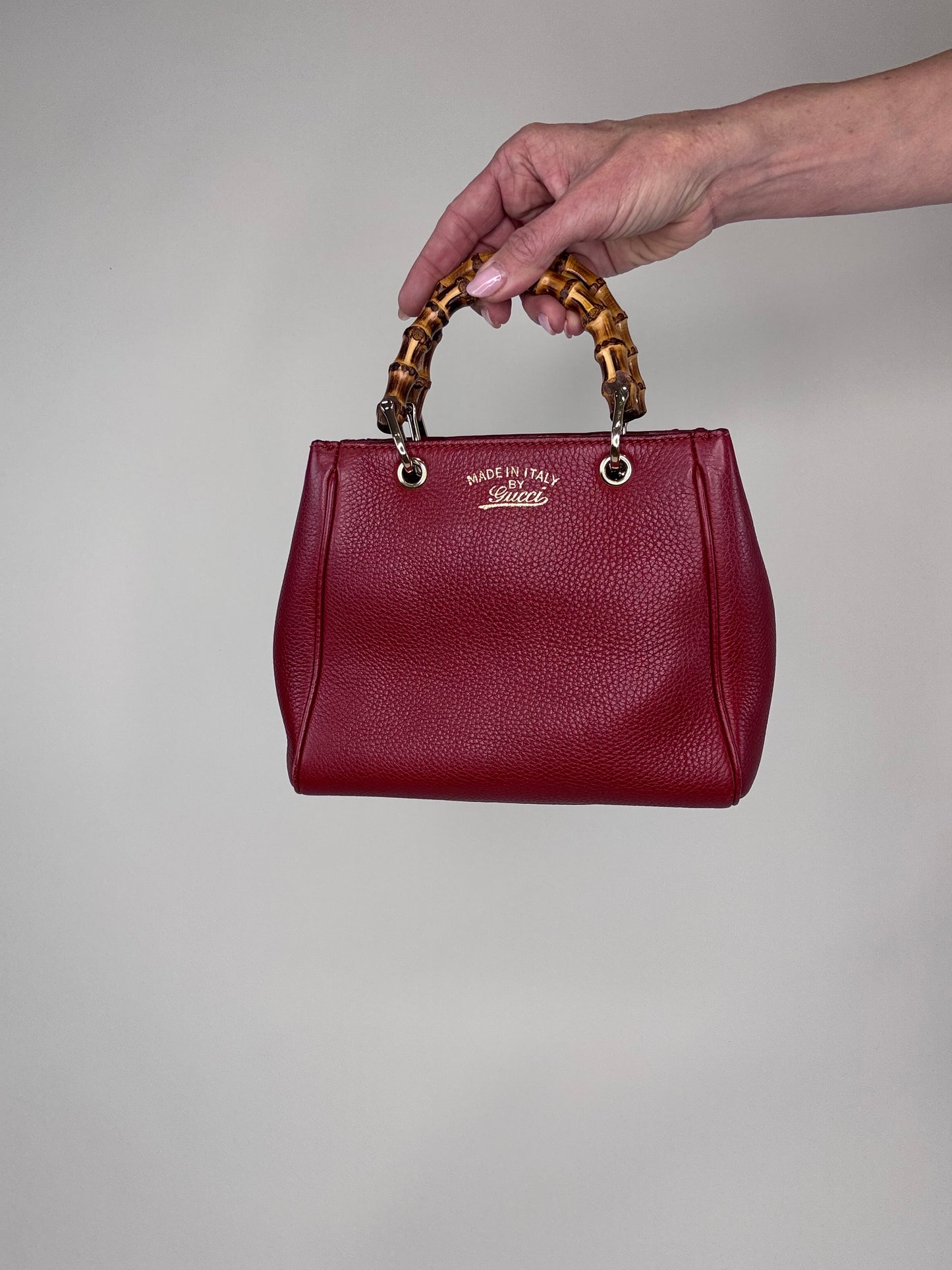 Gucci Small Bamboo ShoppingTote