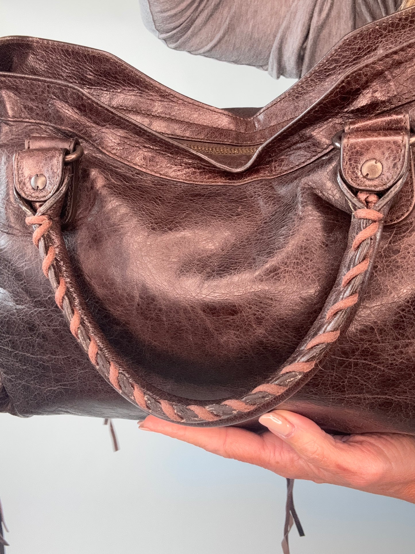 Balenciaga  Le City Bag Brown