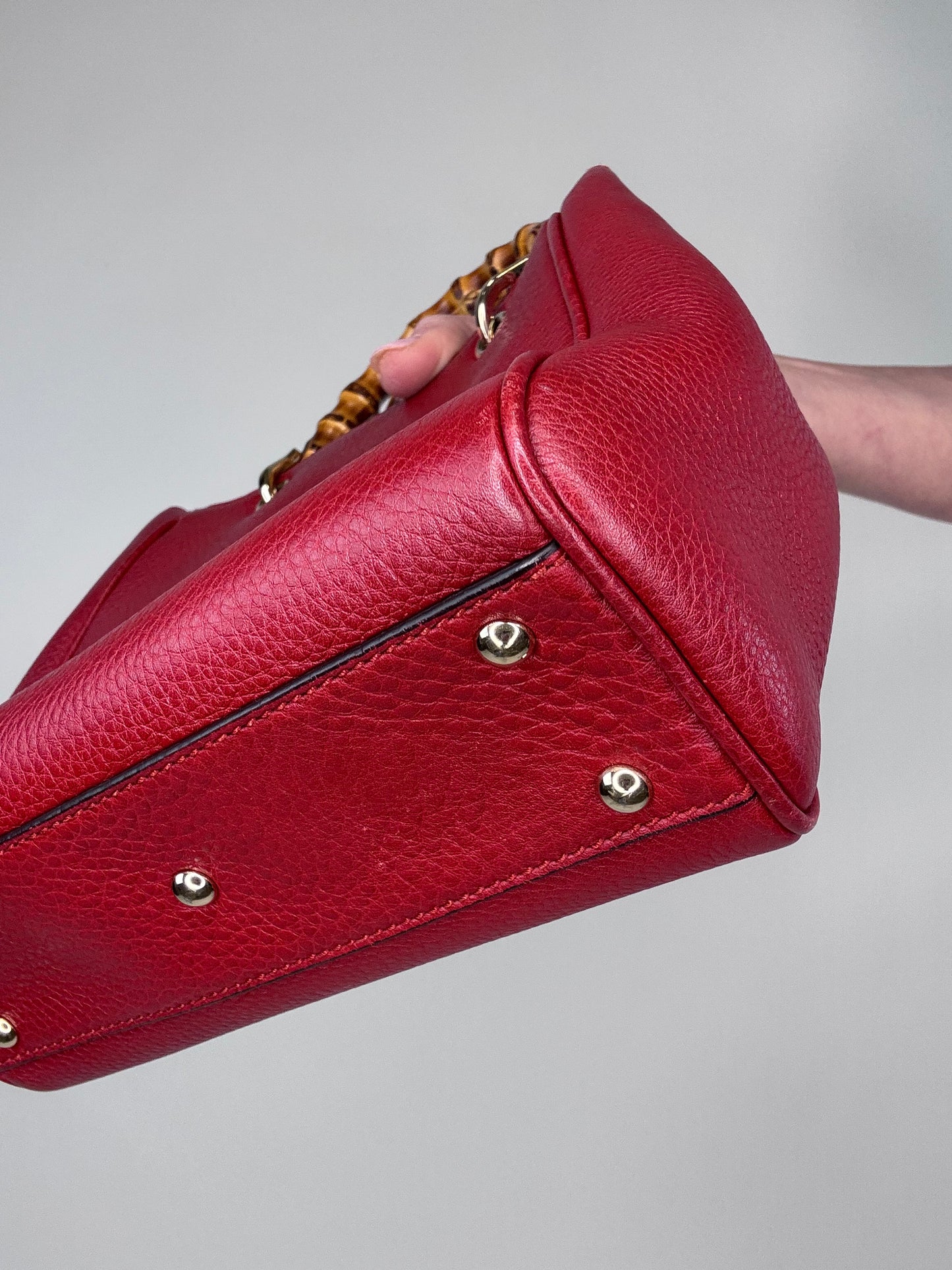 Gucci Small Bamboo ShoppingTote