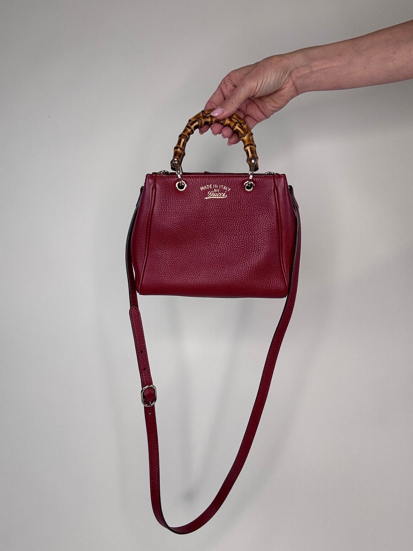 Gucci Small Bamboo ShoppingTote