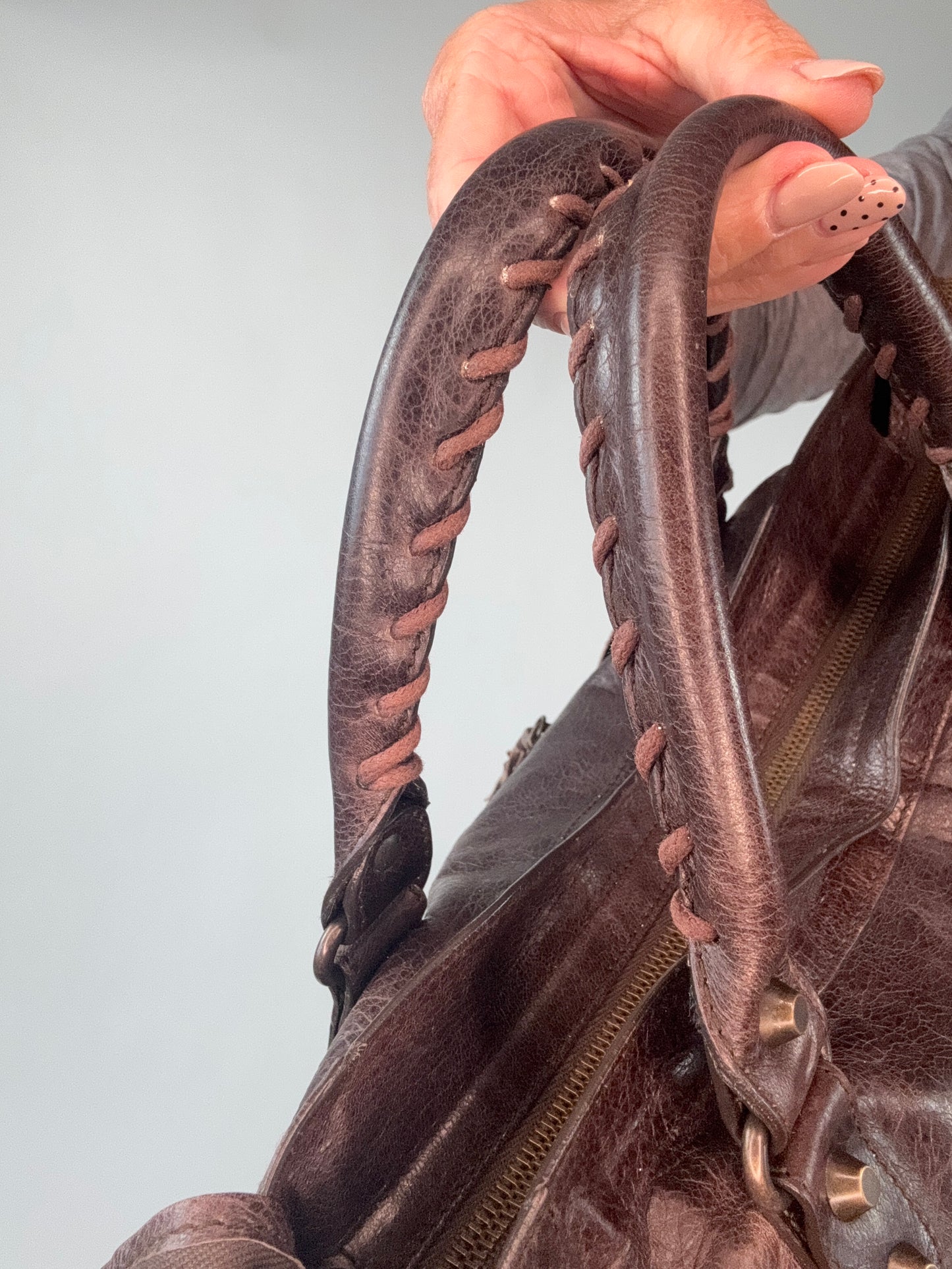 Balenciaga  Le City Bag Brown