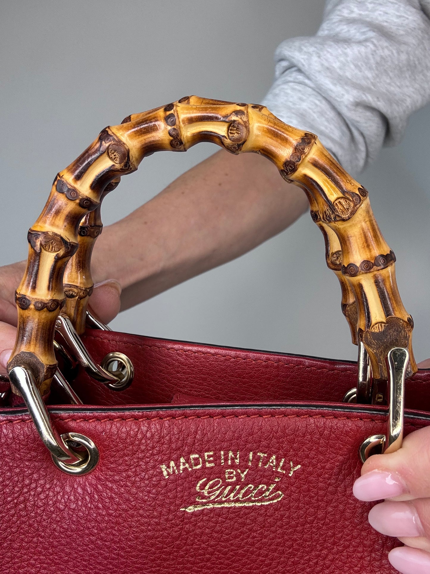 Gucci Small Bamboo ShoppingTote