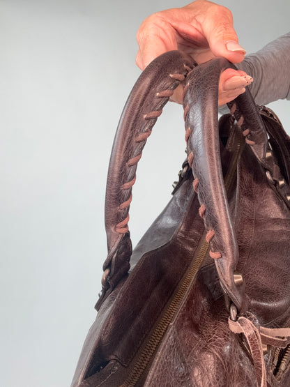 Balenciaga  Le City Bag Brown