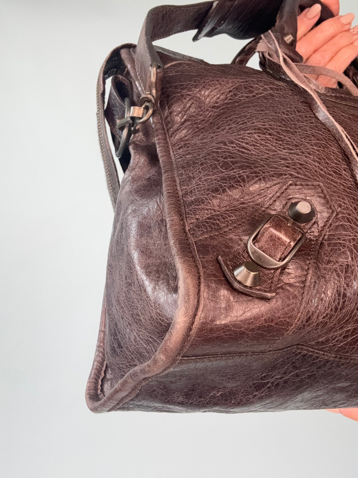 Balenciaga  Le City Bag Brown