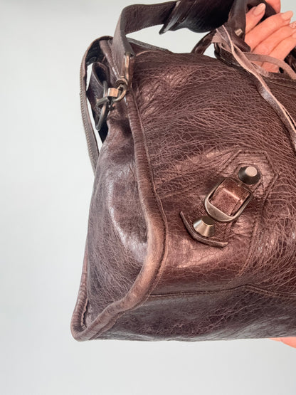 Balenciaga  Le City Bag Brown