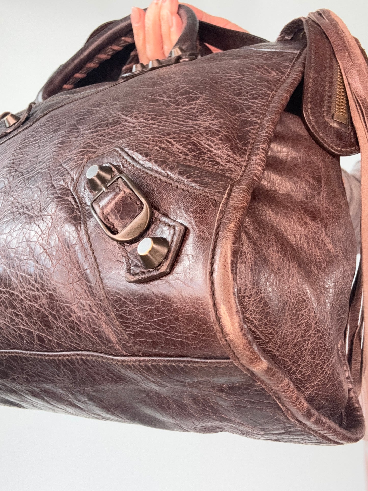 Balenciaga  Le City Bag Brown
