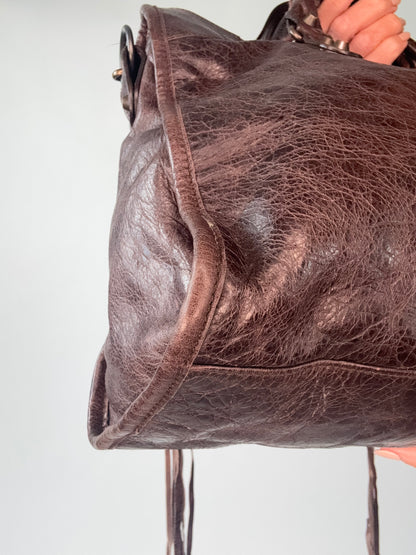 Balenciaga  Le City Bag Brown