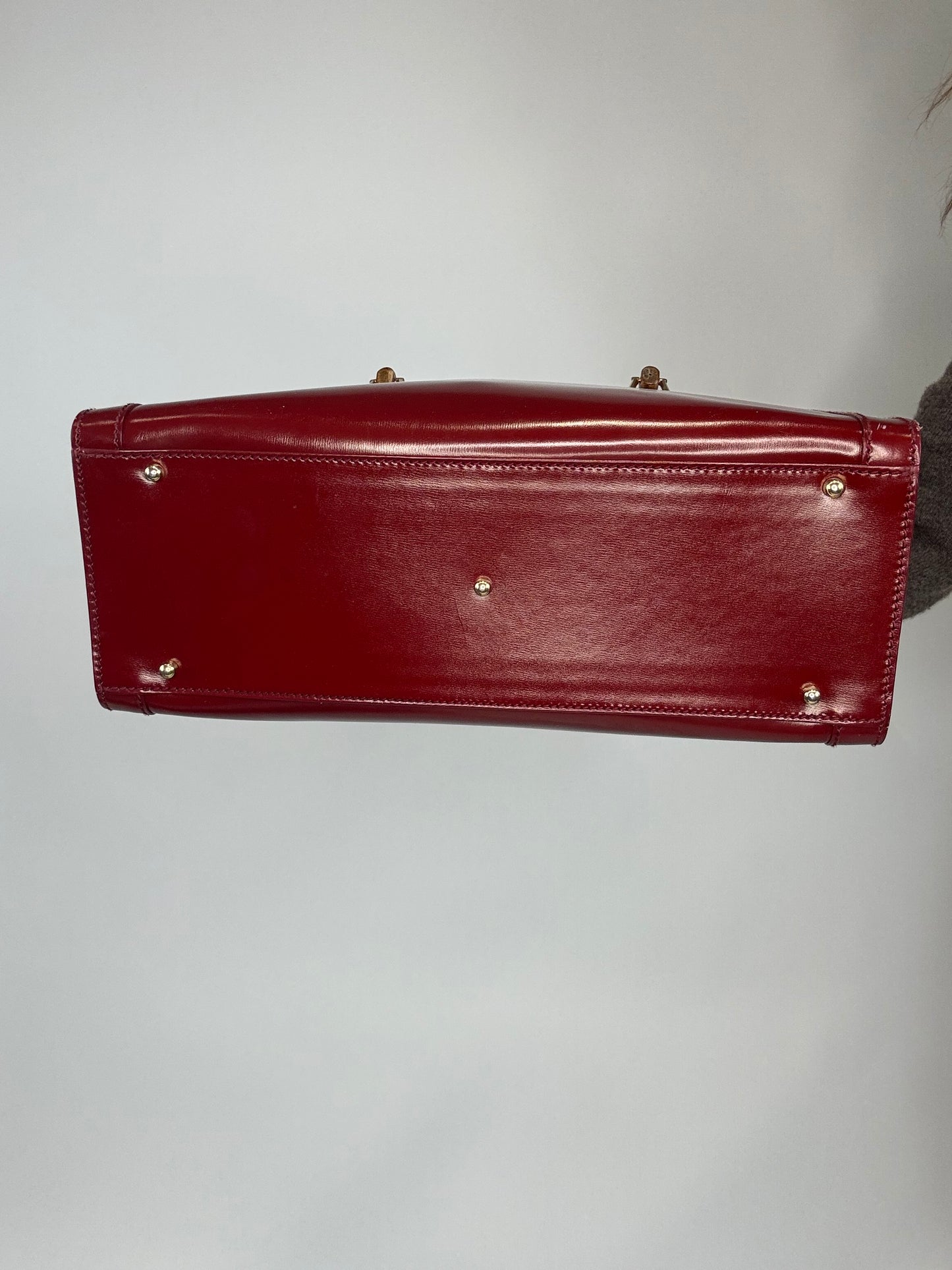 Gucci Vintage Diana Rare  Burgundy