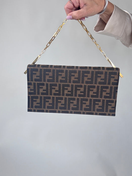 Fendi Zucca Rare Spalmati Tabacco Bag