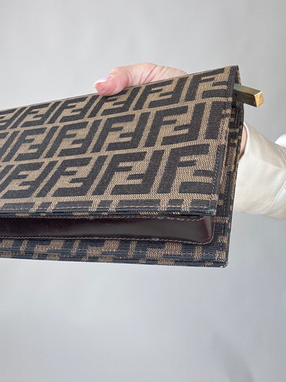 Fendi Zucca Rare Spalmati Tabacco Bag