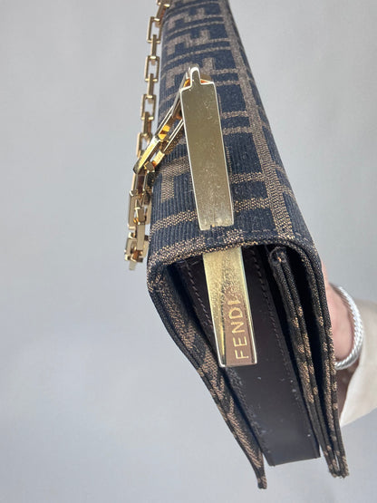 Fendi Zucca Rare Spalmati Tabacco Bag