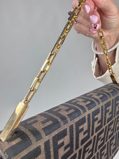 Fendi Zucca Rare Spalmati Tabacco Bag
