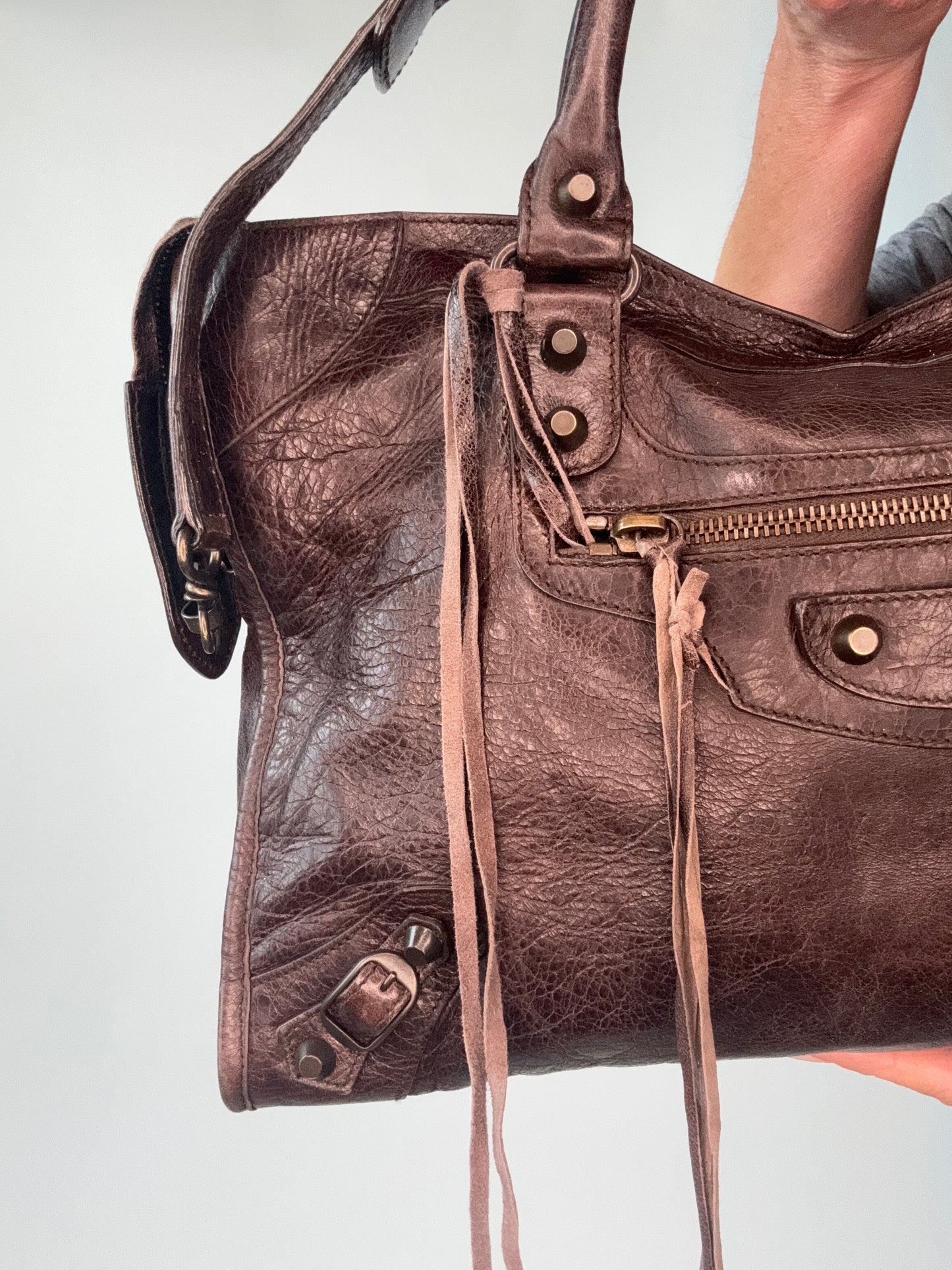 Balenciaga  Le City Bag Brown