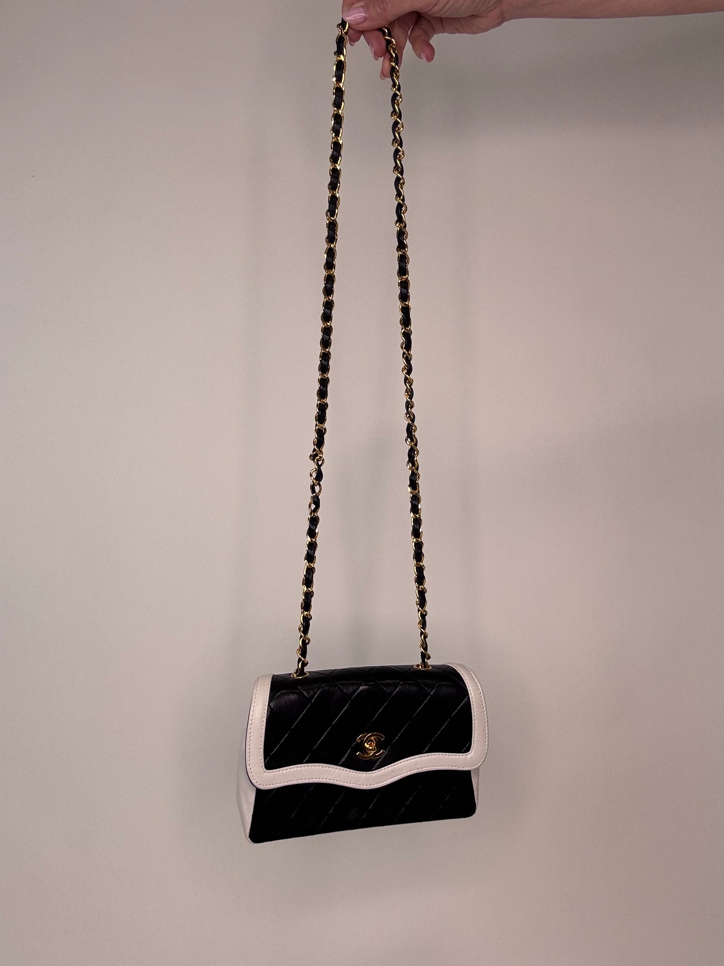 Chanel Vintage Diana Bicolor Bag
