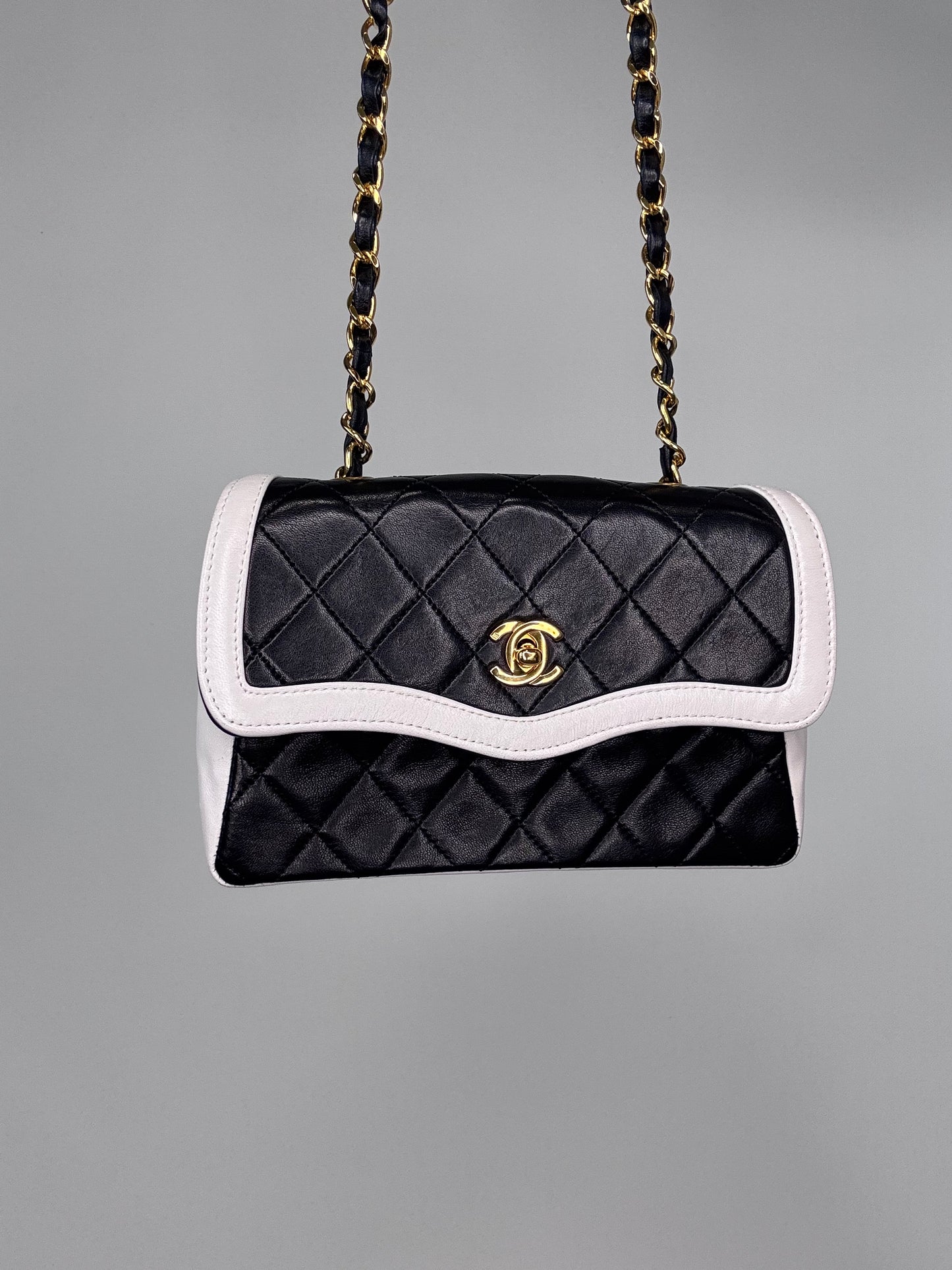 Chanel Vintage Diana Bicolor Bag