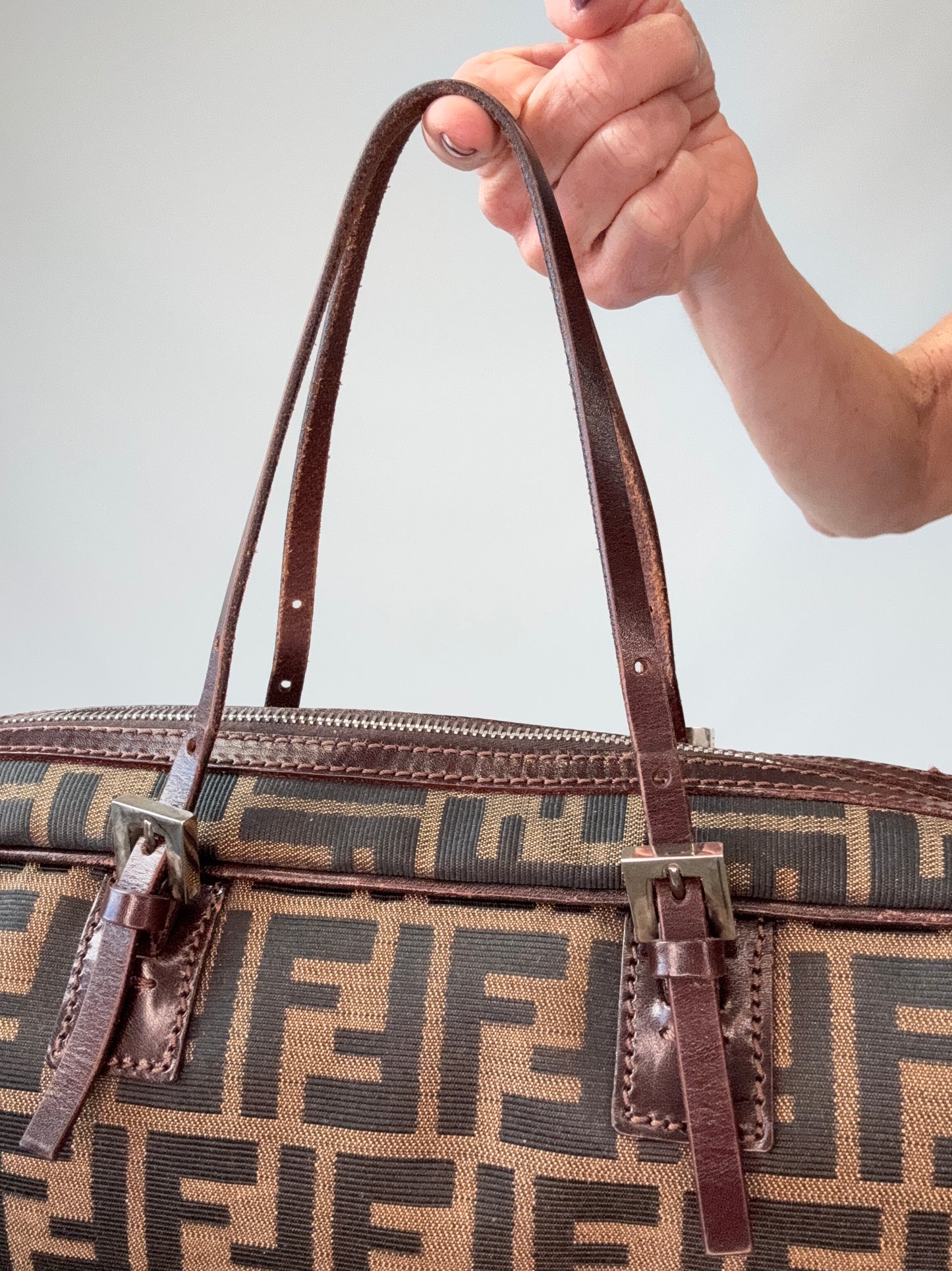 Fendi Zucca East-West Vintage Bag