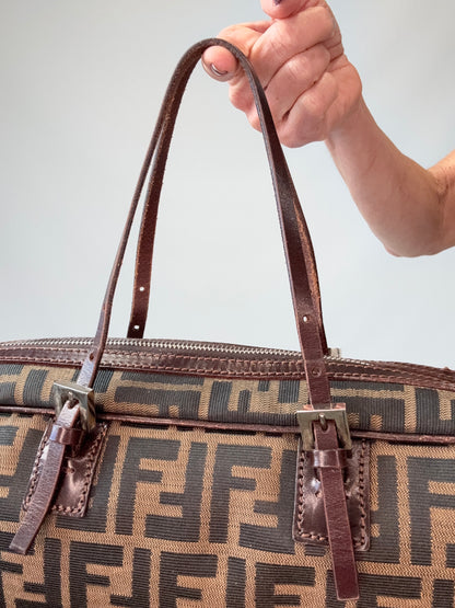 Fendi Zucca East-West Vintage Bag