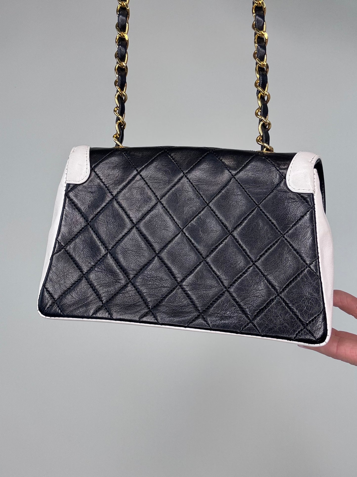 Chanel Vintage Diana Bicolor Bag