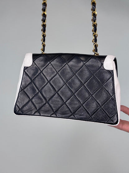Chanel Vintage Diana Bicolor Bag