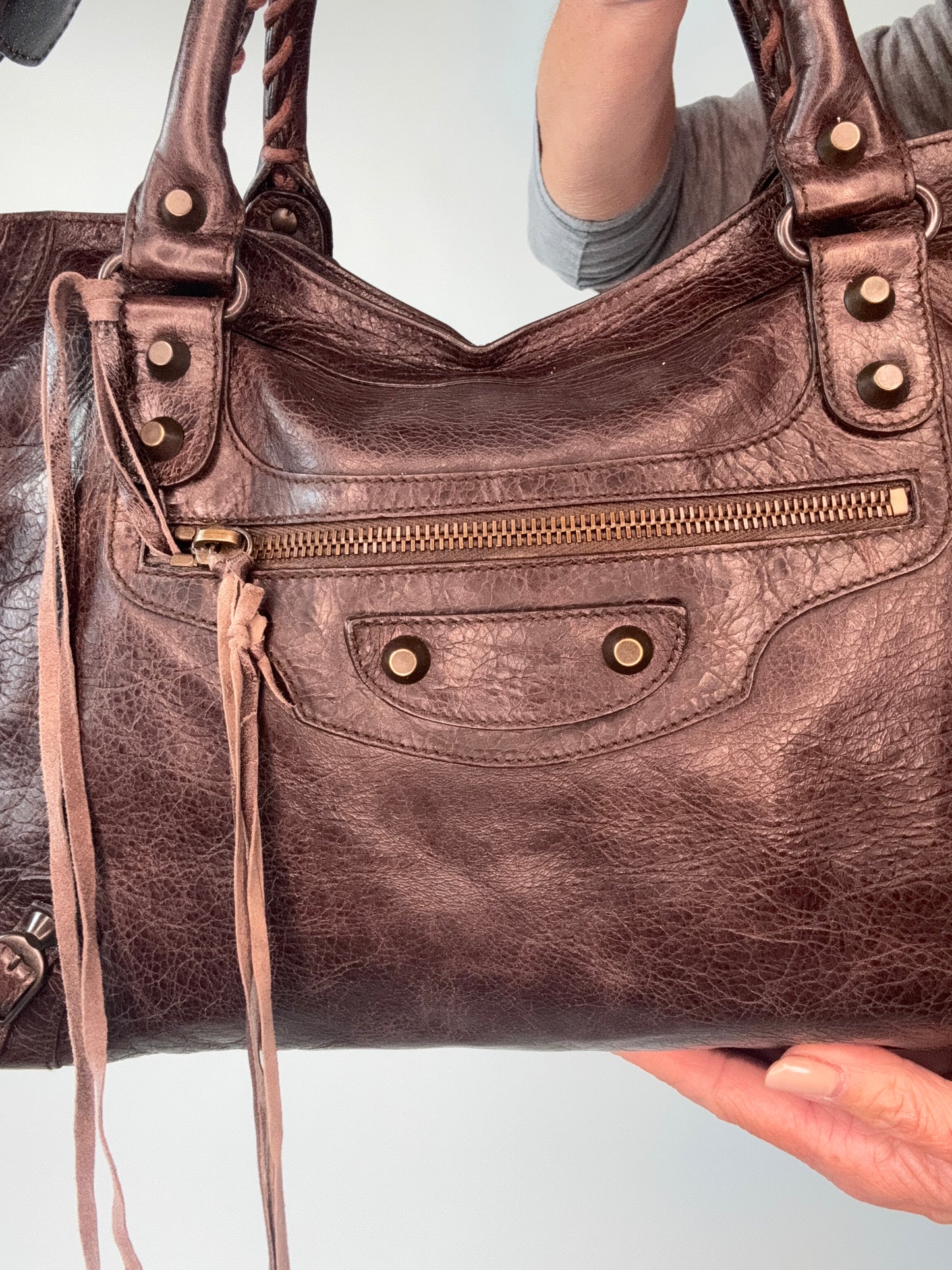 Balenciaga  Le City Bag Brown