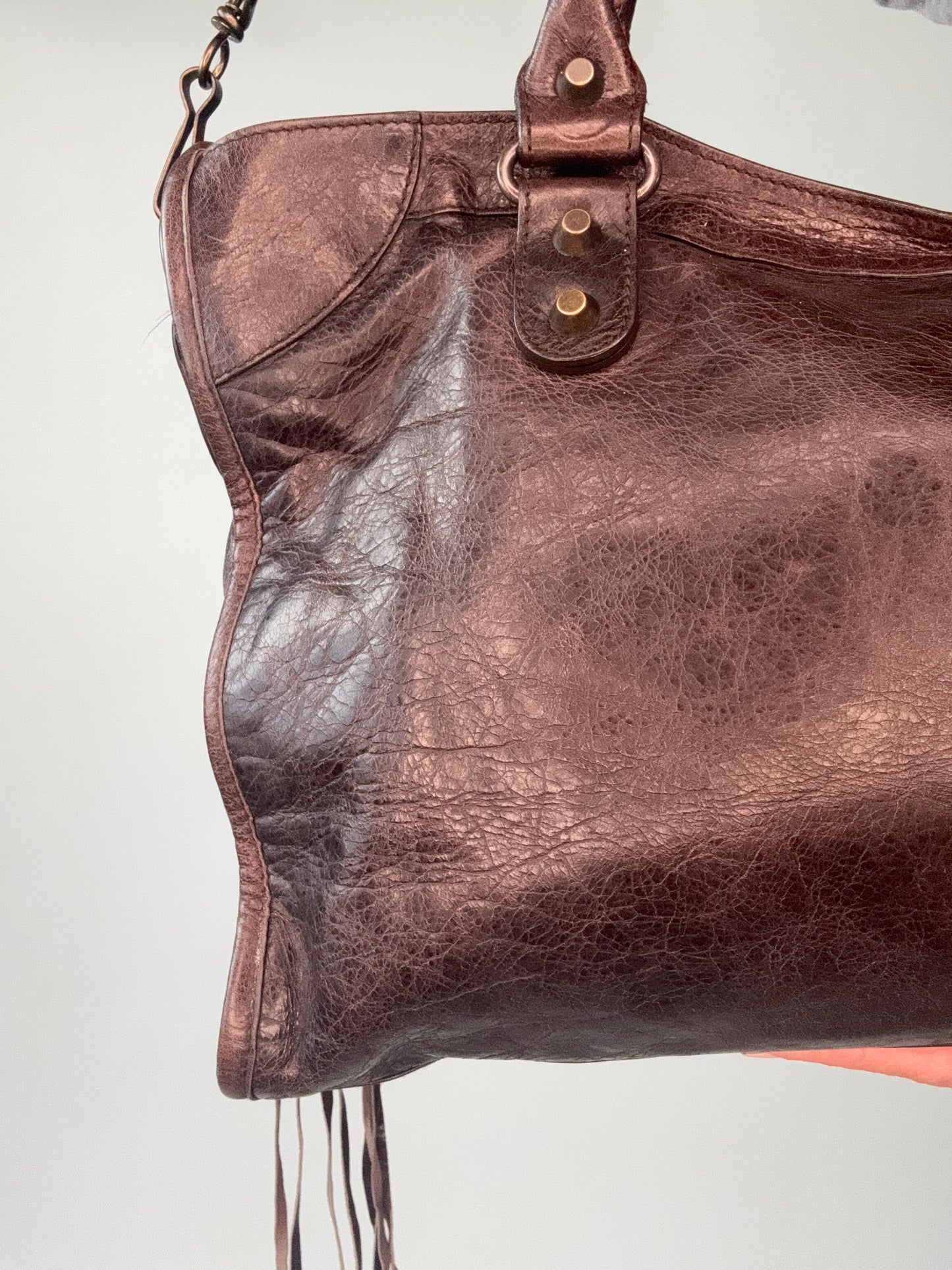 Balenciaga  Le City Bag Brown